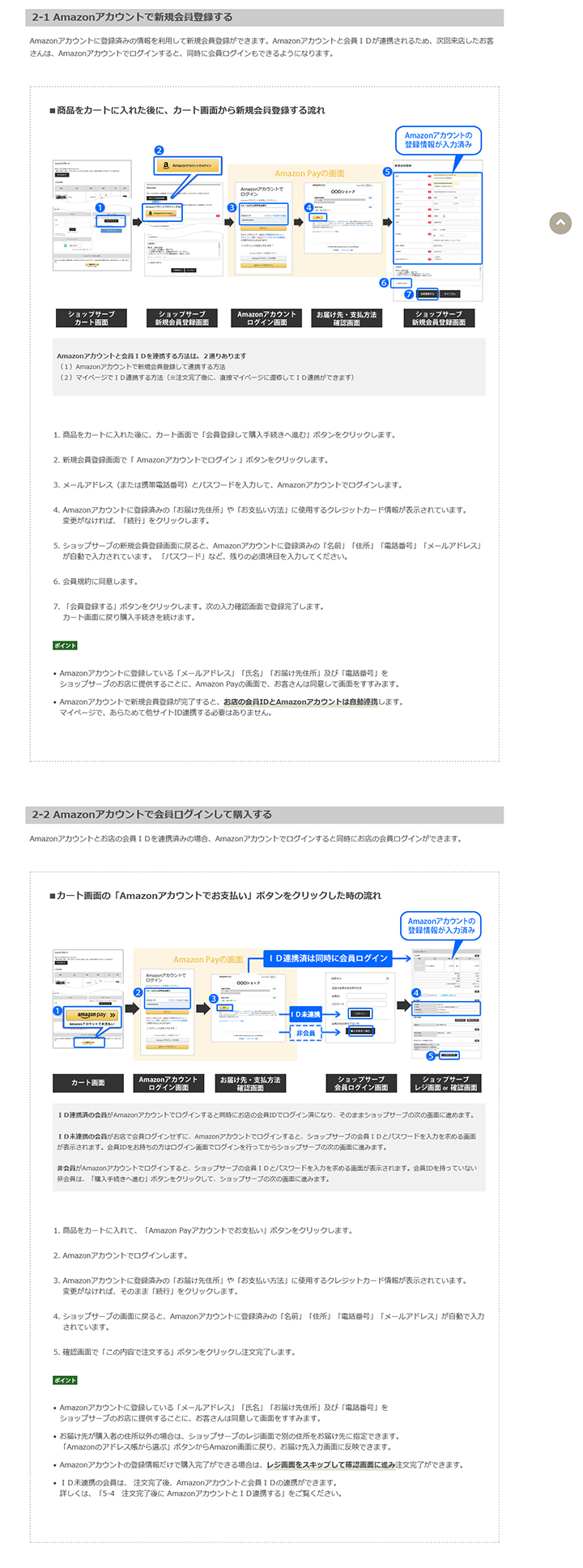 AmazonPayやり方