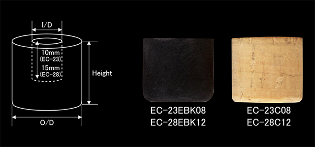 JUSTACE・エンドキャップEVA＆CORK