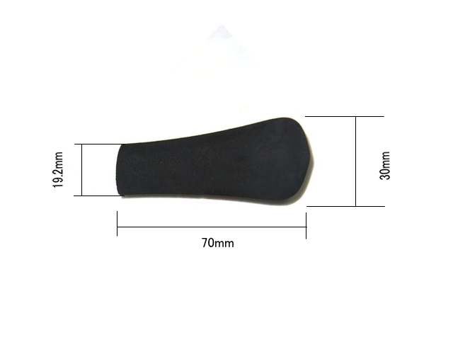 Eva釣竿グリップ素材エンドキャップ全長70mm 楽しい和竿作りショップ釣具のkase