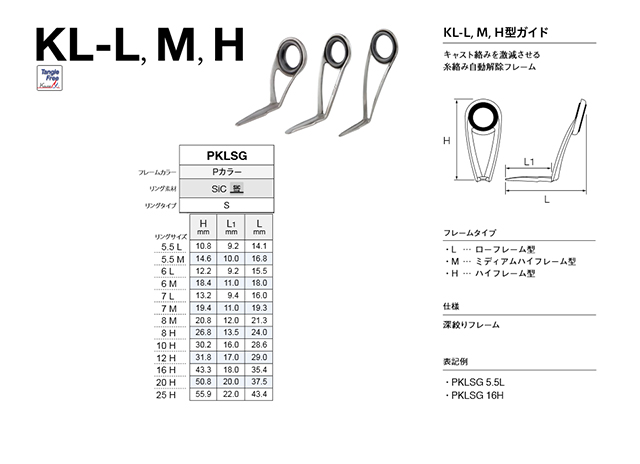 超激安 新品 富士工業 FUJI LSG 6ガイドSicリング☆GB色 返品送料無料