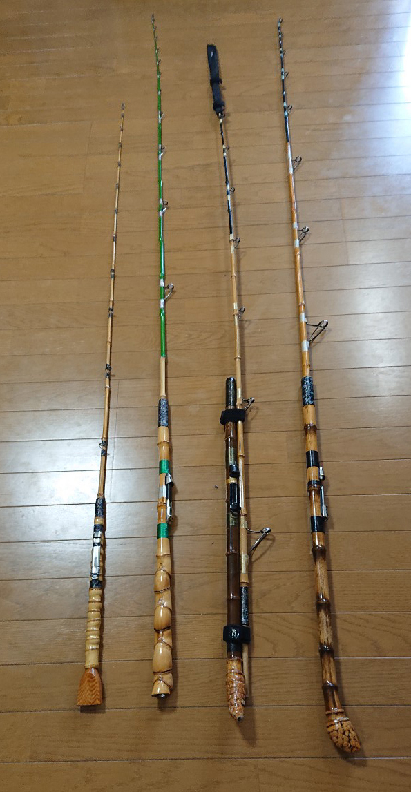 自作釣竿 和竿 洋風カスタムロッドのみなんさんの作品集 楽しい和竿作りｼｮｯﾌﾟ釣具のkase 和竿竹材 釣具 釣竿パーツの通販店