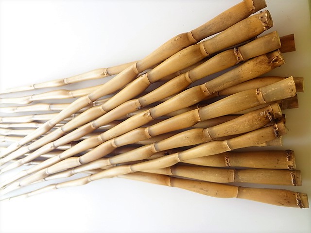 竿受け・玉の柄に和竿製作用らっきょ竹【各種サイズ】|楽し和竿作りショップ釣具のkase